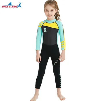 Wetsuit Kids Full Suit 2.5mm Girls Boys Swim Surfing Snorkeling Wet Suits Youth 9 Colors Size S To XXL 90-145CM Gils
Wetsuit Kids Full Suit 2.5mm Girls Boys Swim Surfing Snorkeling Wet Suits Youth 9 Colors Size S To XXL 90-145CM Gils