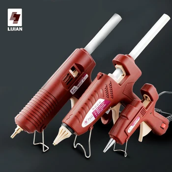LIJIAN Hot Melt Glue Gun Adjustable Temperature Mini Hot Glue Gun 11mm Professional Copper Nozzle Sticks Pistolet A Colle
LIJIAN Hot Melt Glue Gun Adjustable Temperature Mini Hot Glue Gun 11mm Professional Copper Nozzle Sticks Pistolet A Colle