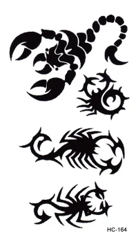 HC1164 Waterproof Fake Tattoo Stickers Women Sexy Chest Wrist Bracelets Flash Tattoo Scorpion Design Temporary Tattoos for Boys
HC1164 Waterproof Fake Tattoo Stickers Women Sexy Chest Wrist Bracelets Flash Tattoo Scorpion Design Temporary Tattoos for Boys