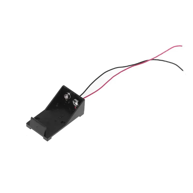 Battery Holder Case 9V Cell Carbon Storage Box Two Wire Lead Spring Clip DIY Plastic Batteries Container Connecting Solder
Battery Holder Case 9V Cell Carbon Storage Box Two Wire Lead Spring Clip DIY Plastic Batteries Container Connecting Solder