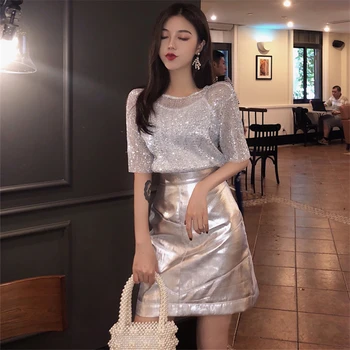 Lychee Girls Punk High Waist Summer Women PU Skirt Solid Mini Skirt Causal A Line Skirt Female
Lychee Girls Punk High Waist Summer Women PU Skirt Solid Mini Skirt Causal A Line Skirt Female