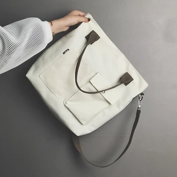 Brand Canvas Shoulder Bags Women's Casual Tote large Handbags Crossbody bags Ladies Totes Simple Trapeze Messenger Bag B41-17
Brand Canvas Shoulder Bags Women's Casual Tote large Handbags Crossbody bags Ladies Totes Simple Trapeze Messenger Bag B41-17