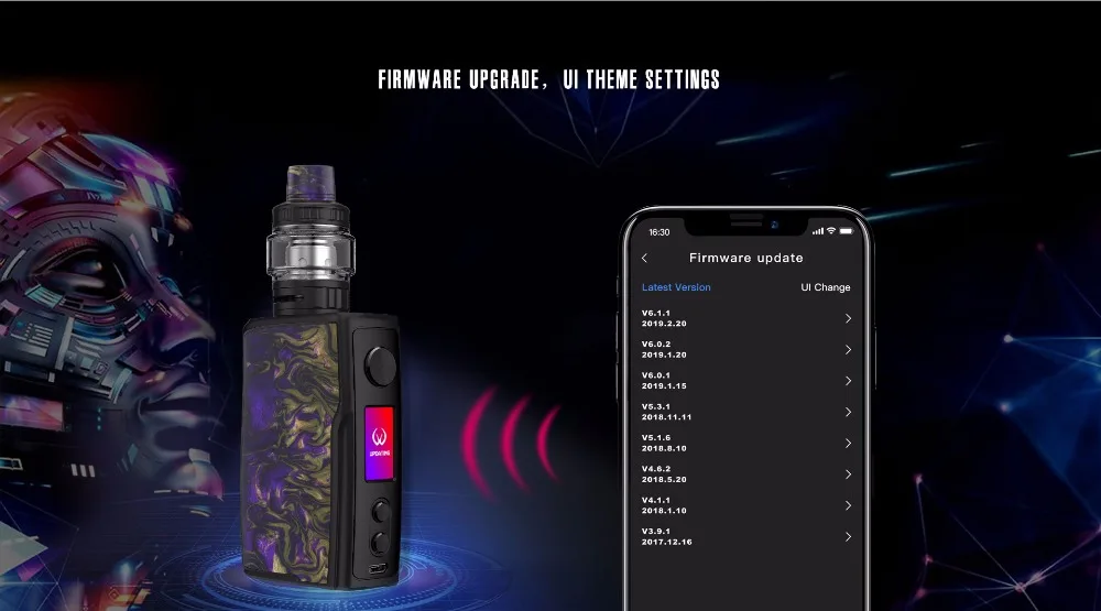 Original Vandy Vape Swell Kit 188W Swell Box MOD 3ml Tank Single Mesh Coil Vandyvape Electronic Cigarette Vape waterproof PCBA 01 (16)