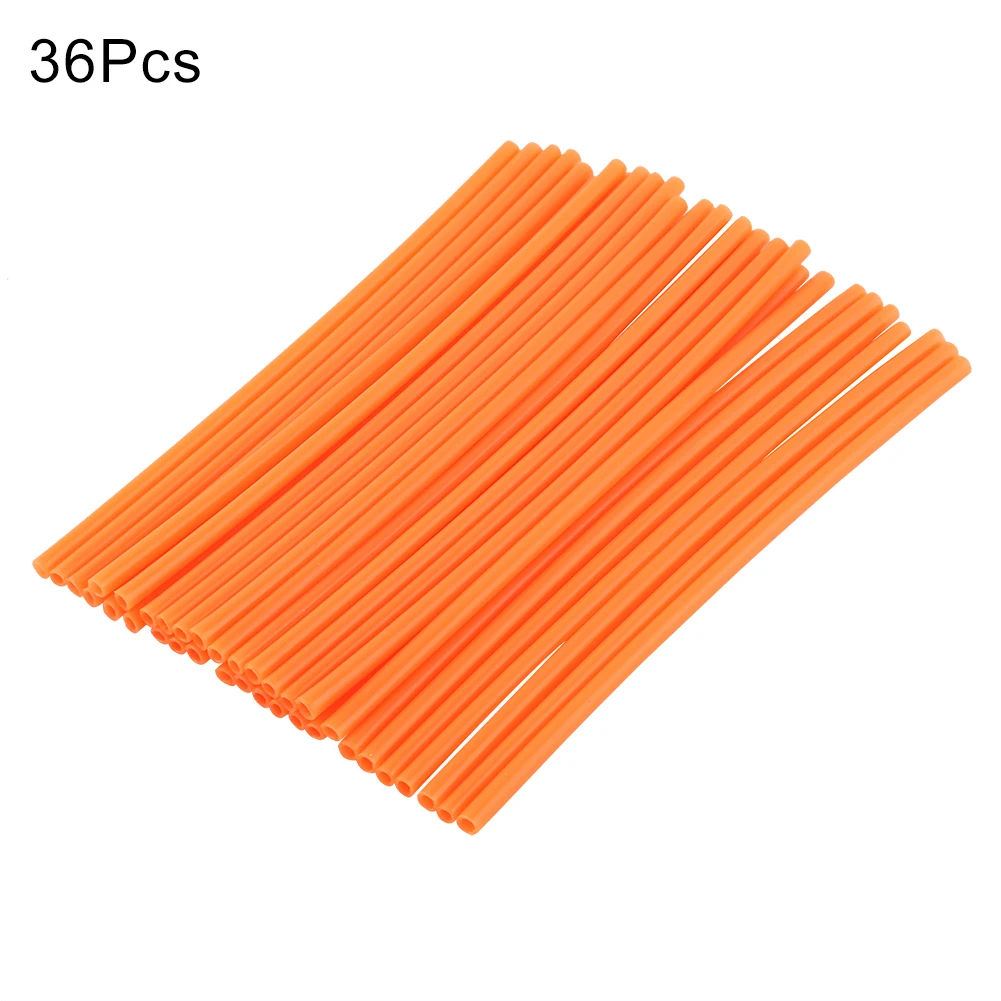 36Pcs Motorcycle Wheel Spoked Protector Wraps Rims Skin Trim Covers Pipe For Motocross Bicycle Bike Cool Accessories 11 Colors
36Pcs Motorcycle Wheel Spoked Protector Wraps Rims Skin Trim Covers Pipe For Motocross Bicycle Bike Cool Accessories 11 Colors