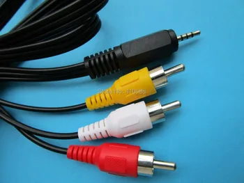 30 pcs Mini AV 2.5mm Plug to 3 Color RCA Male Plug Adapter Audio Video Cable 150cm(59inch)
30 pcs Mini AV 2.5mm Plug to 3 Color RCA Male Plug Adapter Audio Video Cable 150cm(59inch)