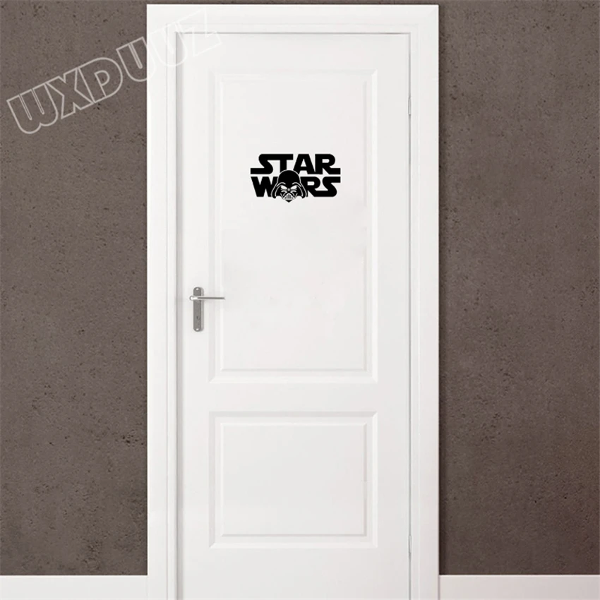 Removable Star Wars Vinyl Door Stickers Artist Home Decor Wall Stickers For Children's Room Nursery Children's Room Letters F9
Removable Star Wars Vinyl Door Stickers Artist Home Decor Wall Stickers For Children's Room Nursery Children's Room Letters F9