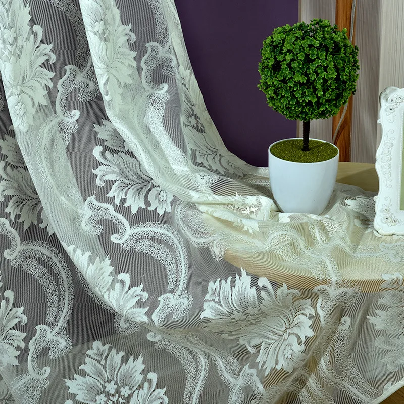 Contemporary and Contracted Jacquard Lace Screens ,Tulle for Living Dining Room Bedroom
Contemporary and Contracted Jacquard Lace Screens ,Tulle for Living Dining Room Bedroom