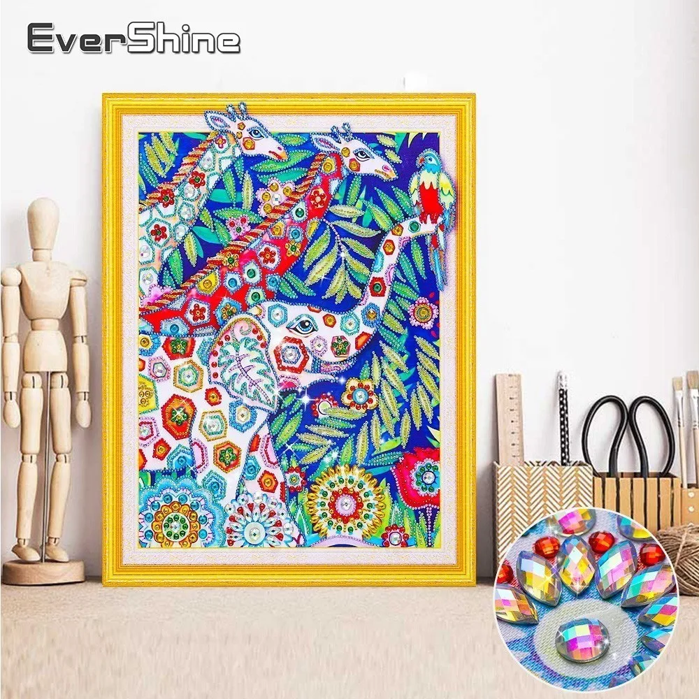 EverShine 5D DIY Diamond Embroidery Elephant Special Shape Diamond Painting Animal Picture Of Rhinestones Diamond Mosaic 40x50
EverShine 5D DIY Diamond Embroidery Elephant Special Shape Diamond Painting Animal Picture Of Rhinestones Diamond Mosaic 40x50