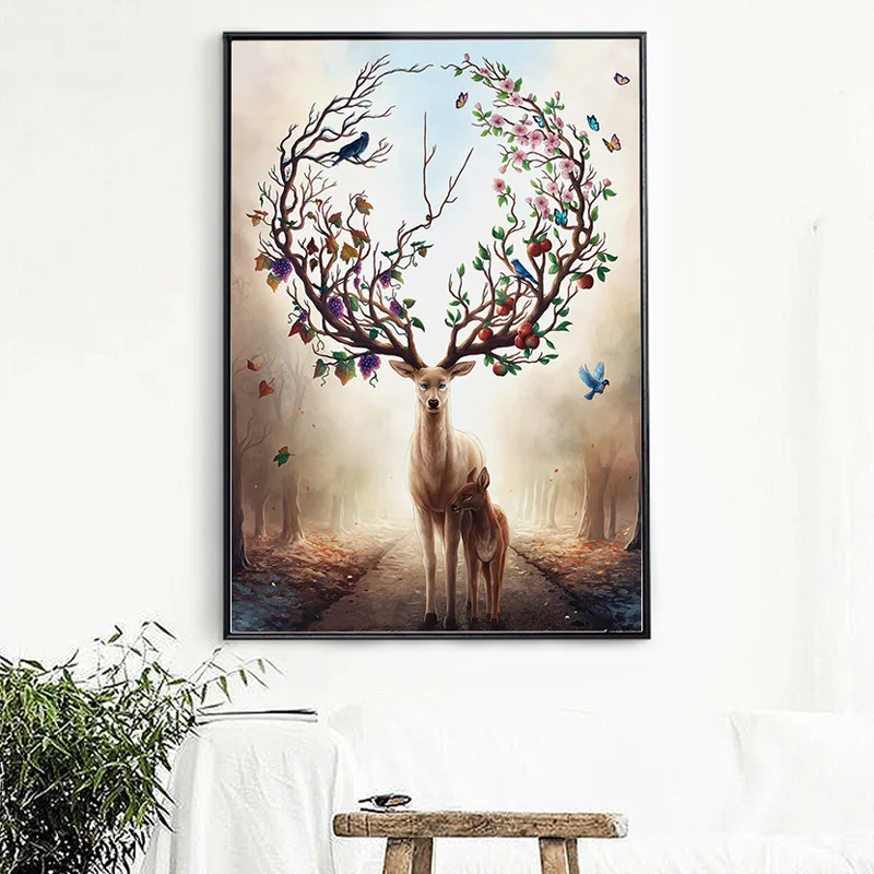 Magic Deer 5D Diy Full Drill Diamond Painting Cute Animal Embroidery Cross Stitch Painting Home Decor Needlework Gift
Magic Deer 5D Diy Full Drill Diamond Painting Cute Animal Embroidery Cross Stitch Painting Home Decor Needlework Gift