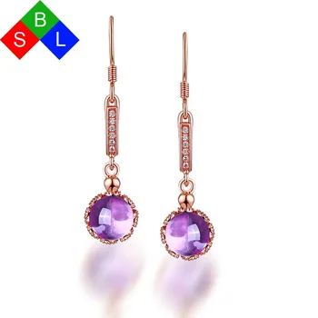 Red Trees Brand Fine Jewelry Geninue 925 Sterling Silver Drop Earrings With Natural Gemstone Amethyst Wedding Gift
Red Trees Brand Fine Jewelry Geninue 925 Sterling Silver Drop Earrings With Natural Gemstone Amethyst Wedding Gift