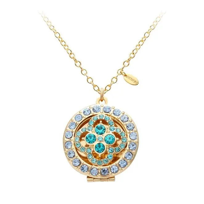 Gold Plating Green Flower Essential Oil Aromatherapy Diffuser Pendant Necklace Box Locket Necklace For Women
Gold Plating Green Flower Essential Oil Aromatherapy Diffuser Pendant Necklace Box Locket Necklace For Women