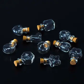 Multi-Functional Mini Glass Bottles Key Chain Pendants Small Wishing Bottles With Cork Vial Arts Jars For Bracelets Gifts 1pcs
Multi-Functional Mini Glass Bottles Key Chain Pendants Small Wishing Bottles With Cork Vial Arts Jars For Bracelets Gifts 1pcs