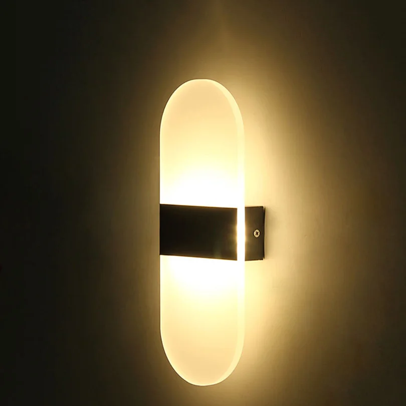 Modern led Acrylic wall lamp AC85-265V Diffuse light Wall Mounted bedroom bedside Corridor light foyer study decoration Lights
Modern led Acrylic wall lamp AC85-265V Diffuse light Wall Mounted bedroom bedside Corridor light foyer study decoration Lights