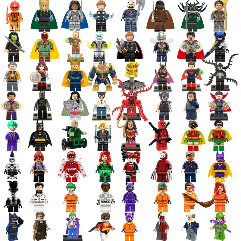 Single Sale Legoing Marvel Super Heroe Avengers 3 Figure Thor Heimdall Surtur Loki Widow Iron Man Model Blocks Bricks Toys Gift
Single Sale Legoing Marvel Super Heroe Avengers 3 Figure Thor Heimdall Surtur Loki Widow Iron Man Model Blocks Bricks Toys Gift