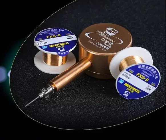 Oityn Update Chip Conductor line Maintenance Jump Line for Mobile Phone PCB Welding PCB Line Wire Copper Soldering Wire 0.01mm
Oityn Update Chip Conductor line Maintenance Jump Line for Mobile Phone PCB Welding PCB Line Wire Copper Soldering Wire 0.01mm