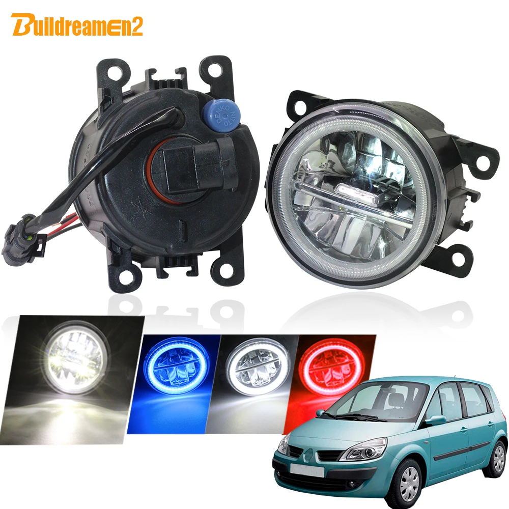 Buildreamen2 Car Accessories H11 4000LM LED Fog Light Angel Eye Daytime Running Light 12V For Renault Scenic II III 2003-2015
Buildreamen2 Car Accessories H11 4000LM LED Fog Light Angel Eye Daytime Running Light 12V For Renault Scenic II III 2003-2015