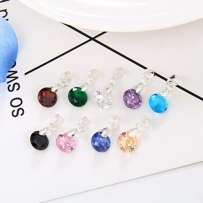 Simple Fashion Jewelry Silver Color Round Shape CZ Cubic Zirconia Pendant Necklace for Women Wedding Jewelry
Simple Fashion Jewelry Silver Color Round Shape CZ Cubic Zirconia Pendant Necklace for Women Wedding Jewelry