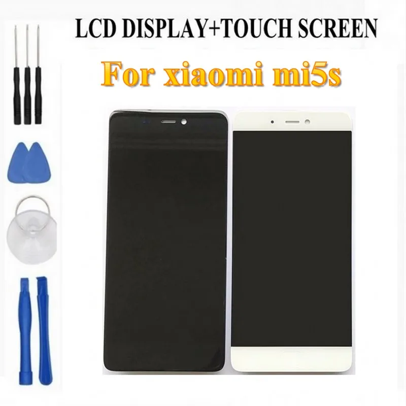 LCD Display+Digitizer Touch Screen Assembly For Xiaomi mi5s mi 5s Cellphone 5.15 inch replace display free tools as gift
LCD Display+Digitizer Touch Screen Assembly For Xiaomi mi5s mi 5s Cellphone 5.15 inch replace display free tools as gift