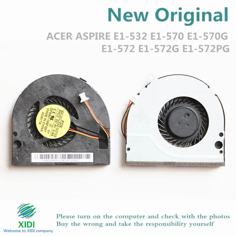NEW CPU FAN FOR ACER ASPIRE E1-532 E1-570 E1-570G E1-572 E1-572G E1-572PG CPU COOLING FAN
NEW CPU FAN FOR ACER ASPIRE E1-532 E1-570 E1-570G E1-572 E1-572G E1-572PG CPU COOLING FAN