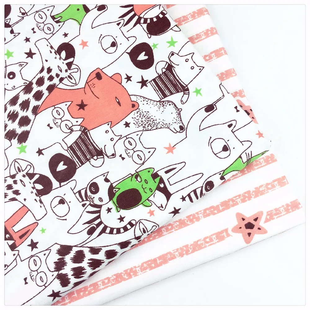Syunss Twill Cotton Fabric Animal Kingdom Diy Sewing Telas Patchwork Tissus for Baby Home Textile Quilts Cushion Pillow Materail
Syunss Twill Cotton Fabric Animal Kingdom Diy Sewing Telas Patchwork Tissus for Baby Home Textile Quilts Cushion Pillow Materail