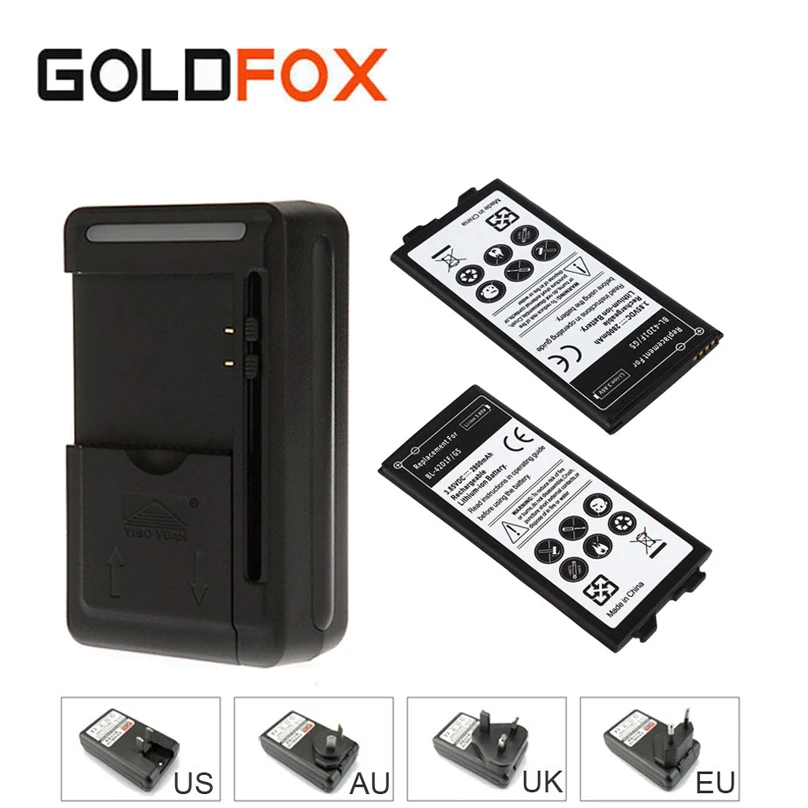 2 X 2800mAh For LG G5 BL-42D1F BL 42D1F Replacement Commercial Battery+USB Wall Charger Cell mobile phone Batteries
2 X 2800mAh For LG G5 BL-42D1F BL 42D1F Replacement Commercial Battery+USB Wall Charger Cell mobile phone Batteries