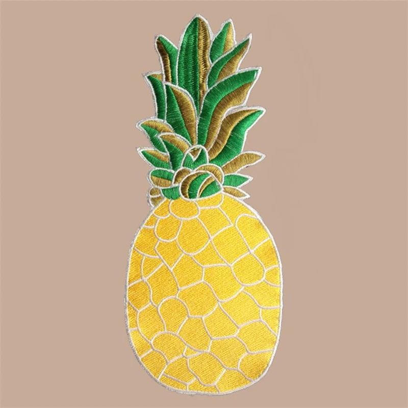 Pineapple Fruit Embroidery Patch T Shirt Press Sticker Washable Iron On Transfers Patches for Hoodies Bags 12x29cm
Pineapple Fruit Embroidery Patch T Shirt Press Sticker Washable Iron On Transfers Patches for Hoodies Bags 12x29cm