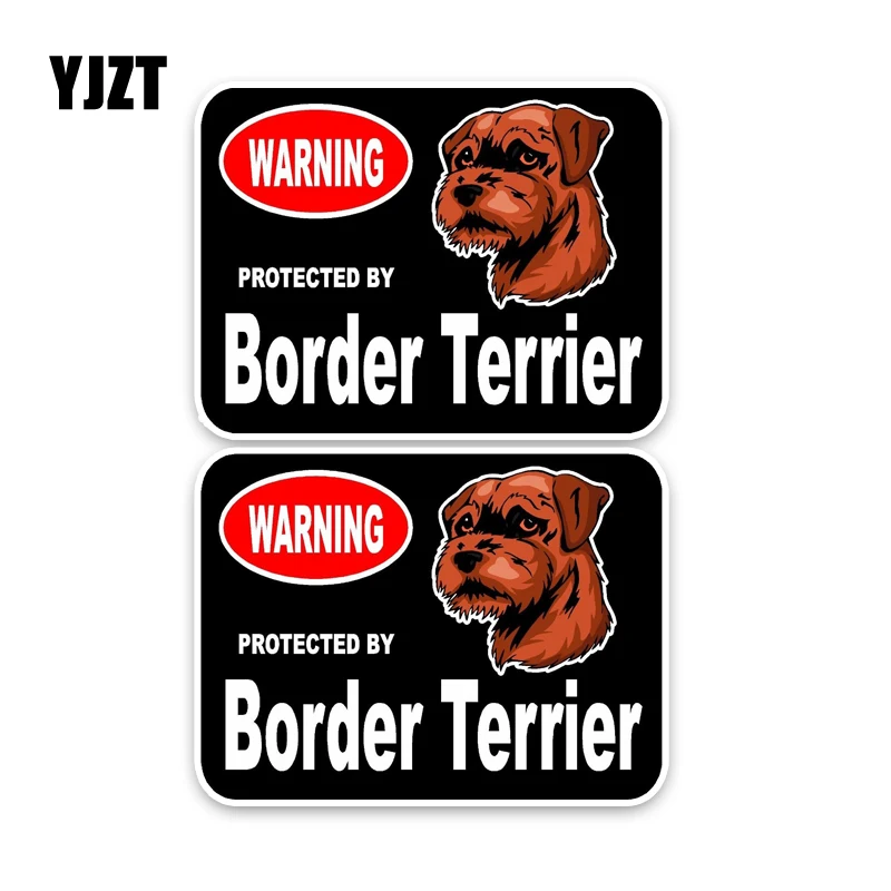 YJZT 15*11.4CM 2X Border Terrier Guard Dog Car Decoration Car Sticker C1-4322
YJZT 15*11.4CM 2X Border Terrier Guard Dog Car Decoration Car Sticker C1-4322