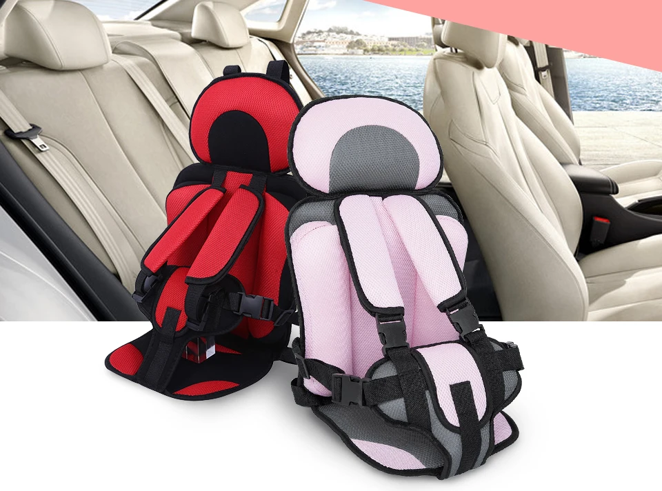 Kids Safety Seat Thickening Cotton Infant Adjustable Children Chairs Updated Version Baby Car Safe Seats cadeirinha para carro (5)