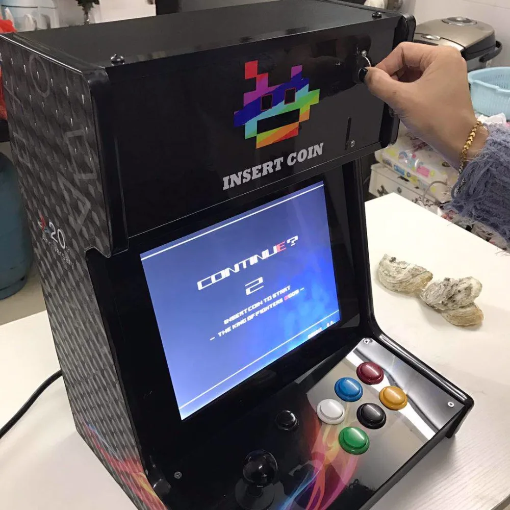 Pandora's Box 9D 2500 in 1 Arcade Machine with Coin Acceptor Table Top Arcade Console Ratio 4: 3 12 Inch Video Games Bartop
Pandora's Box 9D 2500 in 1 Arcade Machine with Coin Acceptor Table Top Arcade Console Ratio 4: 3 12 Inch Video Games Bartop