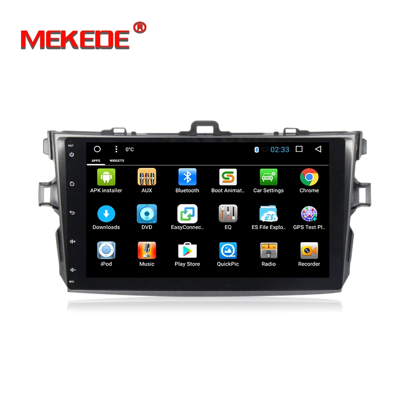 Quad Core 1024*600 2 din car multimedia system Android 7.1 for TOYOTA COROLLA 2006-2011 Car DVD Player Navigation GPS Radio
Quad Core 1024*600 2 din car multimedia system Android 7.1 for TOYOTA COROLLA 2006-2011 Car DVD Player Navigation GPS Radio