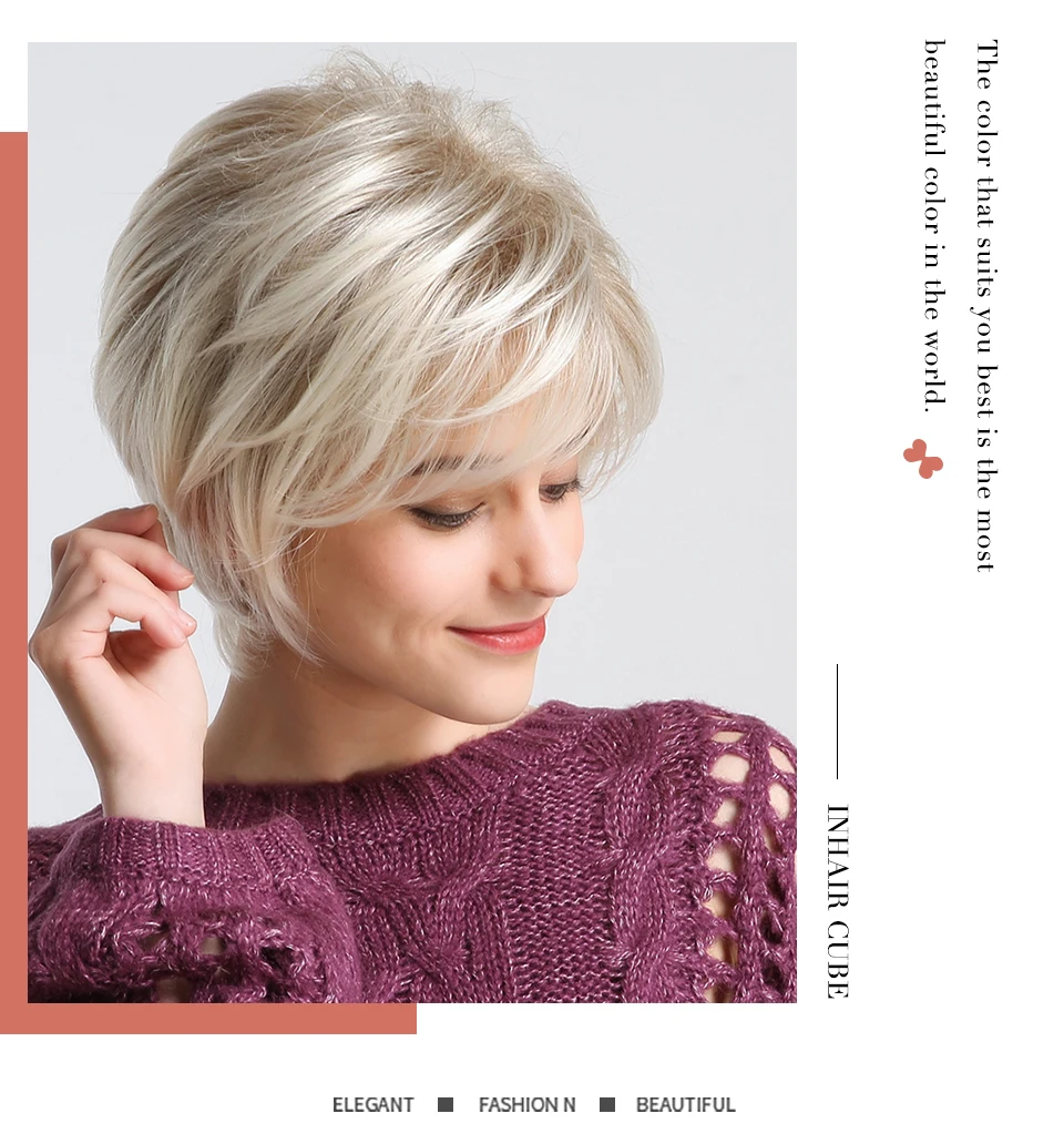 pixie cut wig Gflashy
