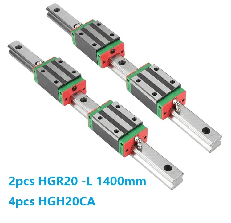 Линейная направляющая HGR20 -L 1400 мм, 2 шт. + 4 шт. HGH20CA, линейные узкие скользящие блоки, детали CNC R, сделано в Китае
Линейная направляющая HGR20 -L 1400 мм, 2 шт. + 4 шт. HGH20CA, линейные узкие скользящие блоки, детали CNC R, сделано в Китае