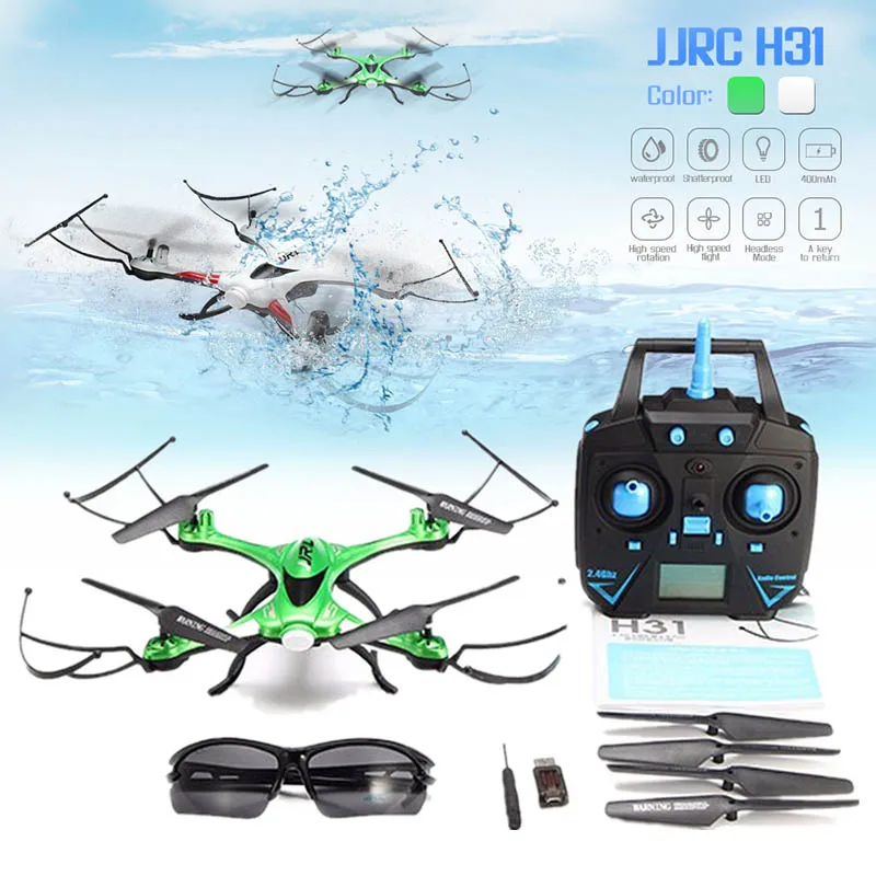 JJR/C JJRC H31 Waterproof Anti-crash 2.4G 4CH 6-Axis Quadcopter Headless Mode LED RC Drone Toy Super Combo RTF VS H37
JJR/C JJRC H31 Waterproof Anti-crash 2.4G 4CH 6-Axis Quadcopter Headless Mode LED RC Drone Toy Super Combo RTF VS H37