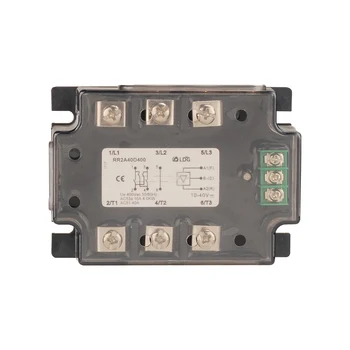 10-20mA Input 10-40VDC Output 40A Riding Motor Is Reversing Three-phase Solid State Relay SSR RR 2A40D400 Solid State Module
10-20mA Input 10-40VDC Output 40A Riding Motor Is Reversing Three-phase Solid State Relay SSR RR 2A40D400 Solid State Module
