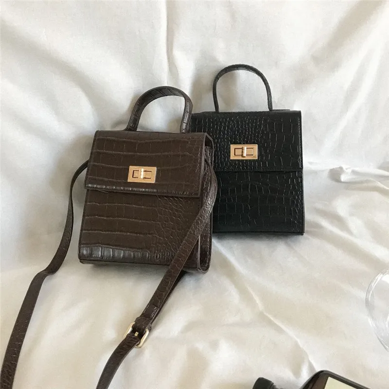 Vintage Crocodile mini women handbag mini pu leather Shoulder Bag for Female Crossbody Bag ladies Totes phone wallet black bolsa
Vintage Crocodile mini women handbag mini pu leather Shoulder Bag for Female Crossbody Bag ladies Totes phone wallet black bolsa