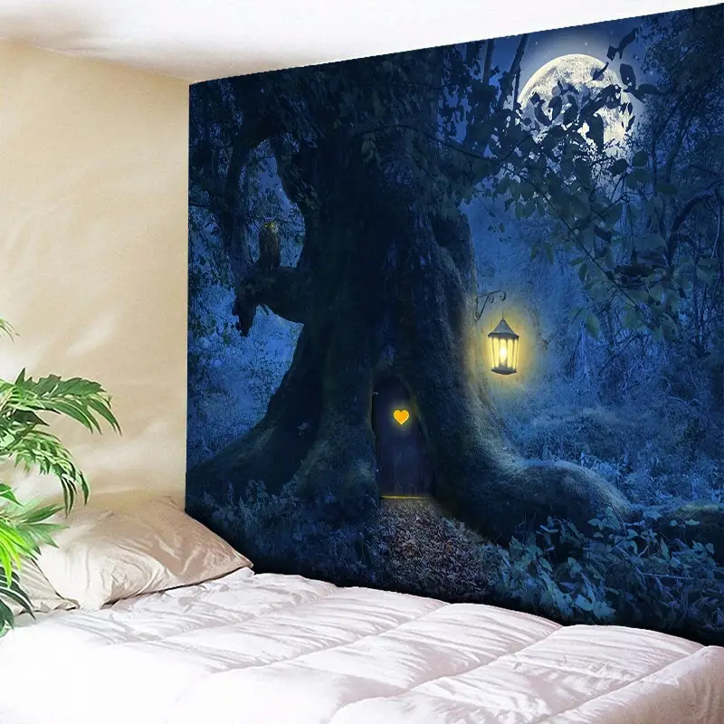 Moon Tapestry Psychedelic Wall Hanging Tree Wall Tapestry Indian Mandala Home Decor Boho Hippie Tapestry Halloween Wall Art New
Moon Tapestry Psychedelic Wall Hanging Tree Wall Tapestry Indian Mandala Home Decor Boho Hippie Tapestry Halloween Wall Art New
