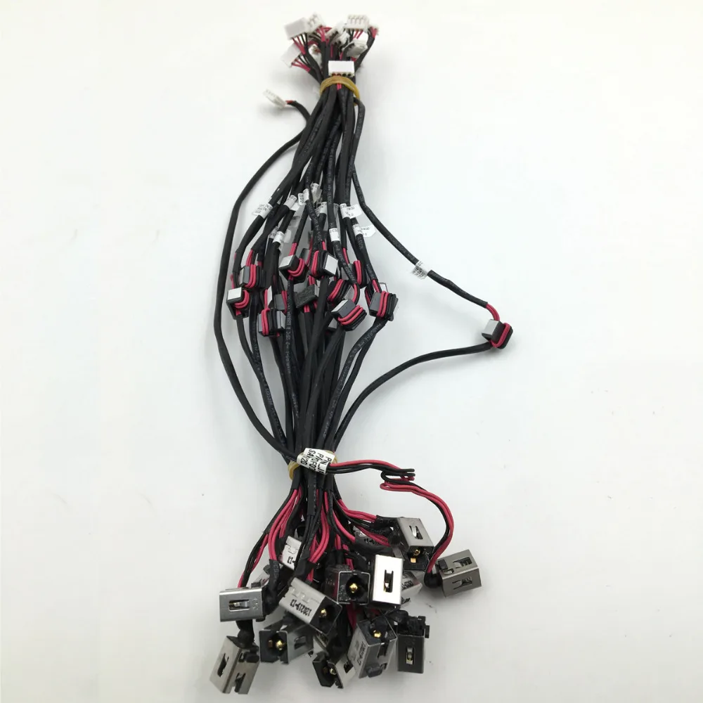 DC-IN Power Jack Harness w/cable For Lenovo Y570 Y575 Y580 Y580N Y580P Y585 Series, P/N DC30100HR00
DC-IN Power Jack Harness w/cable For Lenovo Y570 Y575 Y580 Y580N Y580P Y585 Series, P/N DC30100HR00