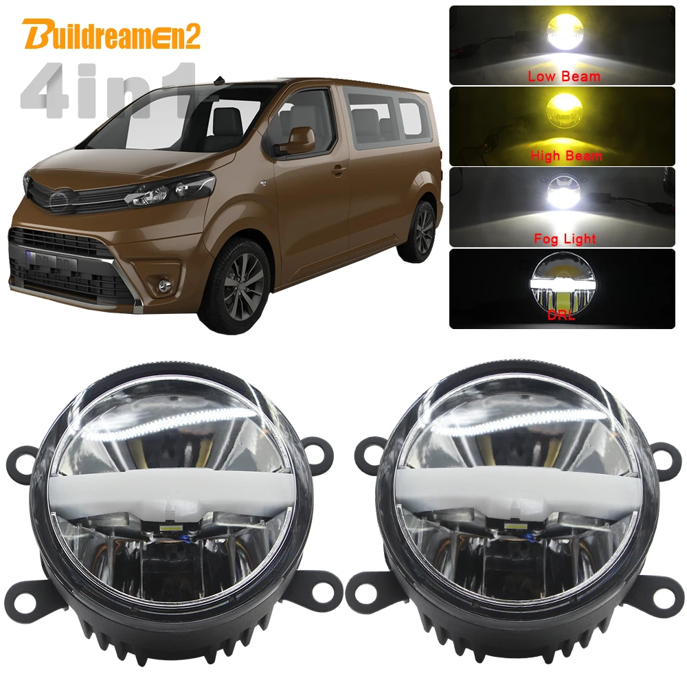 Car 5000LM LED Headlight High Beam Low Beam Fog Light DRL All In One With Harness Wire 12V For Toyota Proace 2013 2014 2015 2016
Car 5000LM LED Headlight High Beam Low Beam Fog Light DRL All In One With Harness Wire 12V For Toyota Proace 2013 2014 2015 2016