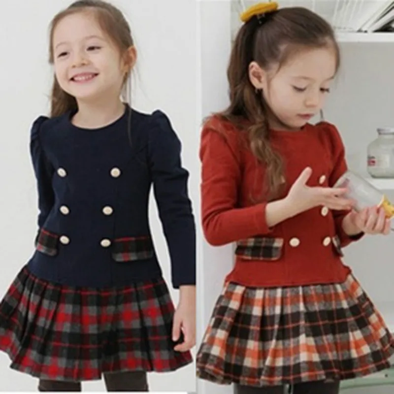 Spring&Autumn baby girl clothes great quality cotton kids dresses for girls fashion cute cheap children school students dresses
Spring&Autumn baby girl clothes great quality cotton kids dresses for girls fashion cute cheap children school students dresses