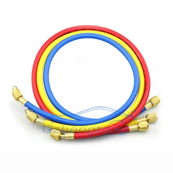 1.5m (4.9ft) Refrigerant Charging Hose Fluoride Tube R12 R22 R134A 502 404A Car Air Conditioning HVAC
1.5m (4.9ft) Refrigerant Charging Hose Fluoride Tube R12 R22 R134A 502 404A Car Air Conditioning HVAC