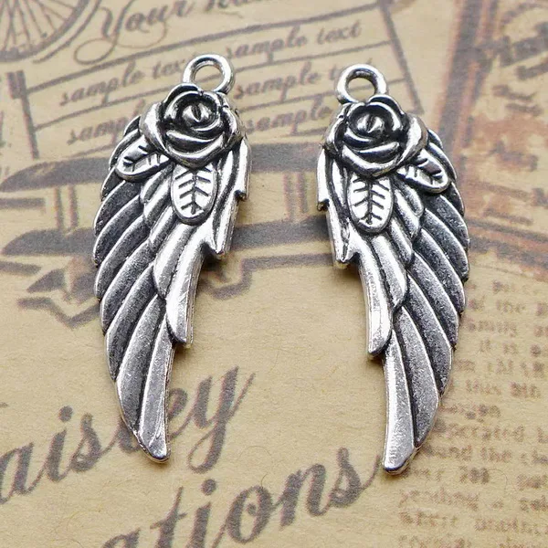 free shipping 100pcs/lot A7631 antique silver wing shape alloy charm pendant fit jewelry making 32x13mm wholesale
free shipping 100pcs/lot A7631 antique silver wing shape alloy charm pendant fit jewelry making 32x13mm wholesale