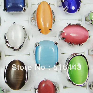 Silver Plated 5pcs Big Cat-Eye Stones Charms Fashion Womens Mens Rings Wholesale Jewelry Lots A-026
Silver Plated 5pcs Big Cat-Eye Stones Charms Fashion Womens Mens Rings Wholesale Jewelry Lots A-026