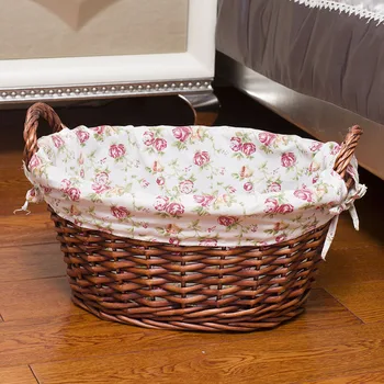 Handmade Wicker Oval laundry basket Large fabrics Toys Clothes Sundries Storage Basket with handle home organizer mx01221716
Handmade Wicker Oval laundry basket Large fabrics Toys Clothes Sundries Storage Basket with handle home organizer mx01221716