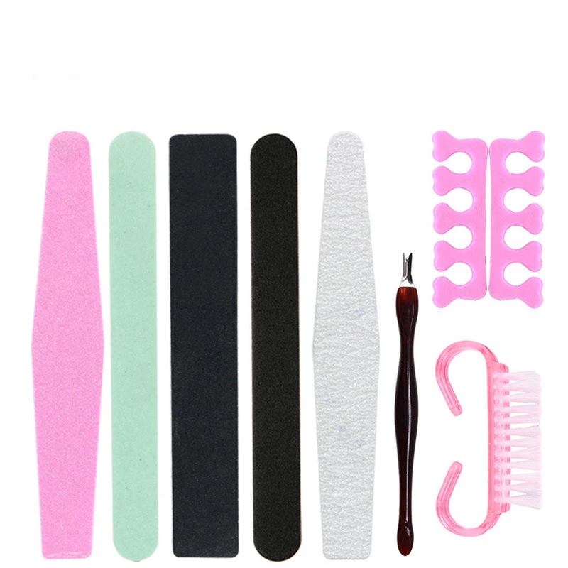 8pcs/set Sanding Files Buffer Block Nail Art Salon Manicure Pedicure Tools Nails Brush and Foam Finger Toe Separator Nail Kit
8pcs/set Sanding Files Buffer Block Nail Art Salon Manicure Pedicure Tools Nails Brush and Foam Finger Toe Separator Nail Kit