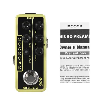 MOOER MICRO PREAMP Series 006 US Classic Deluxe American Blues Combo Digital Preamp Preamplifier Guitar Effect Pedal True Bypass
MOOER MICRO PREAMP Series 006 US Classic Deluxe American Blues Combo Digital Preamp Preamplifier Guitar Effect Pedal True Bypass