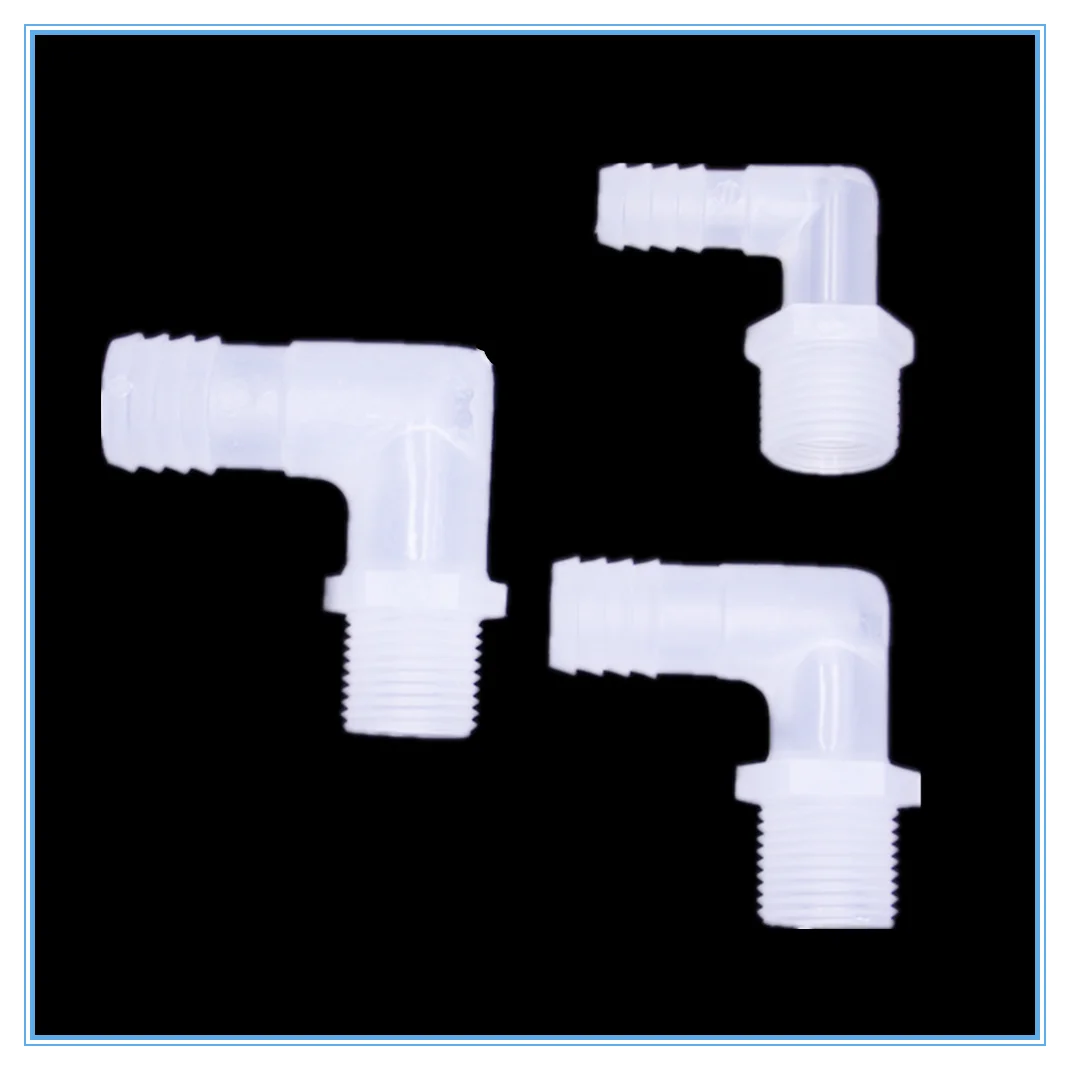 1/8 1/4 3/8 1/2 3/4 Male thread outer tooth pagodas elbow outside of the tower bend hose plastic fittings
1/8 1/4 3/8 1/2 3/4 Male thread outer tooth pagodas elbow outside of the tower bend hose plastic fittings