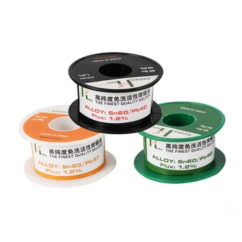 Kaisi High Purity Solder Wire 0.3/0.4/0.5/0.6mm Sn60 Pb40 Lead Tin Wire for Phone Electronic Components Soldering BGA Rework Too
Kaisi High Purity Solder Wire 0.3/0.4/0.5/0.6mm Sn60 Pb40 Lead Tin Wire for Phone Electronic Components Soldering BGA Rework Too