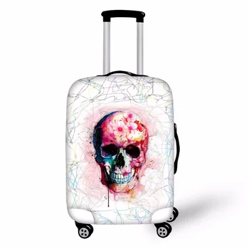 ThiKin Skull Suitcases Cover Thick Elastic Luggage Protective Cover Zipper For 18-30 inch Case Punk Travel Suitcase Covers
ThiKin Skull Suitcases Cover Thick Elastic Luggage Protective Cover Zipper For 18-30 inch Case Punk Travel Suitcase Covers