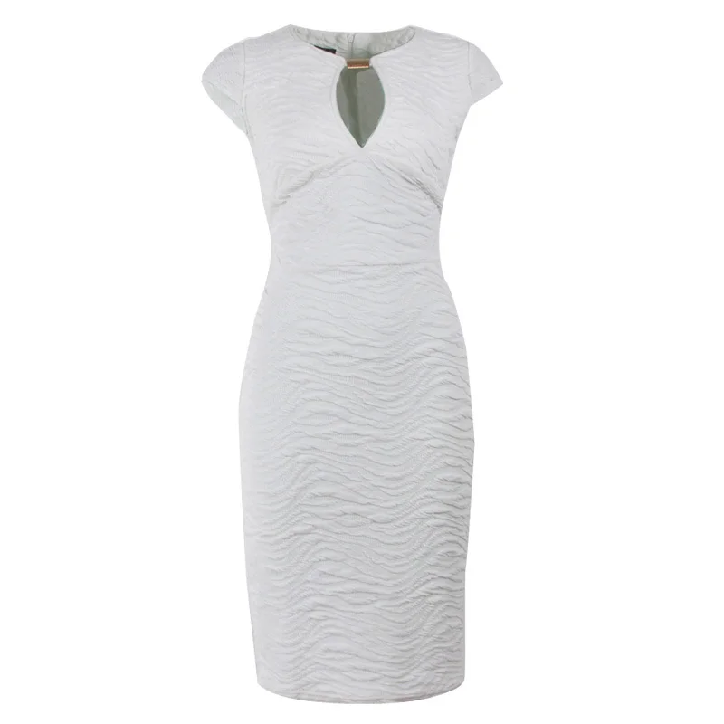 Fashion Elegant O-neck Woman Dress Short Sleeve White Pencil Party Bodycon Lady Sequin Dresses
Fashion Elegant O-neck Woman Dress Short Sleeve White Pencil Party Bodycon Lady Sequin Dresses