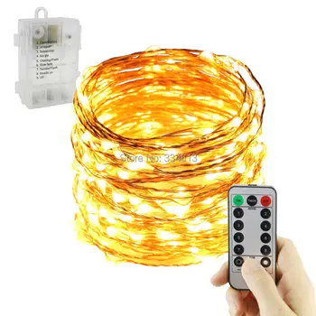6AA Battery Operated 12M 240LED Fairy String Lights 8Mode, Waterproof Copper Wire Christmas Holiday Wedding Party Lights +Remote
6AA Battery Operated 12M 240LED Fairy String Lights 8Mode, Waterproof Copper Wire Christmas Holiday Wedding Party Lights +Remote